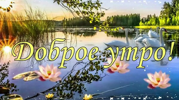 Добрым людям доброе утро