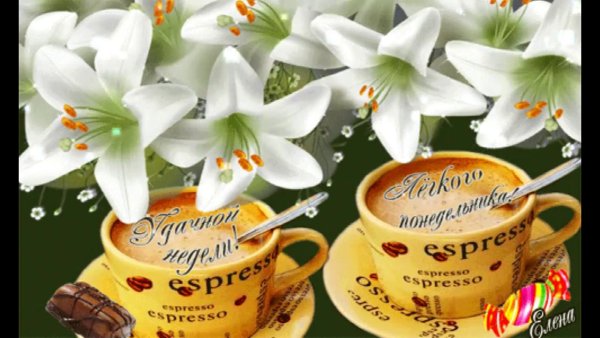 Доброе утро удачной недели Весна