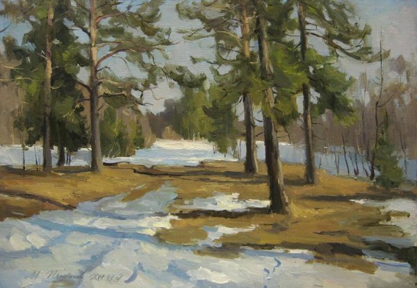 Туписов Михаил художник картины весны