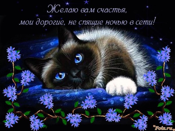 Доброй ночи приятных сновидений