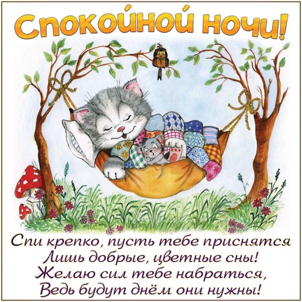 Пожелания доброй ночи