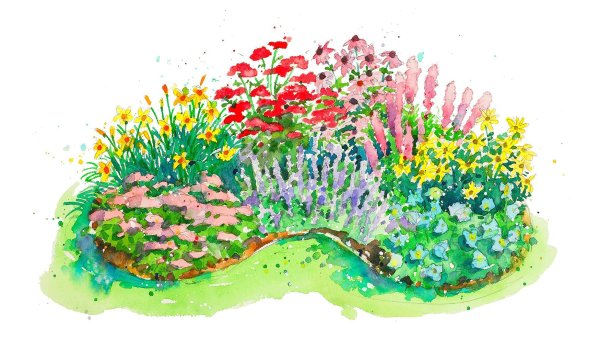 Сажать цветы