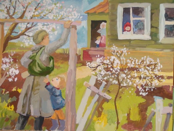 Рисунок на 9 мая