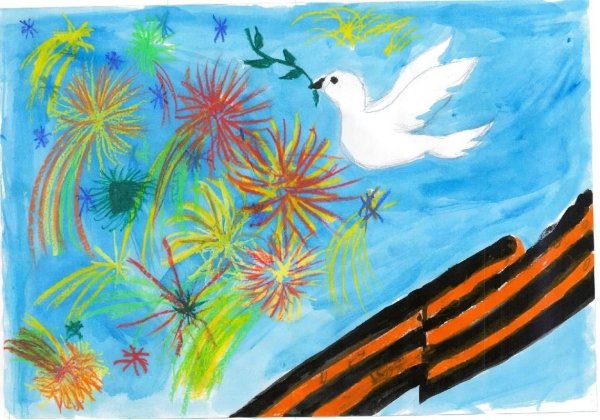 Рисунок на 9 мая