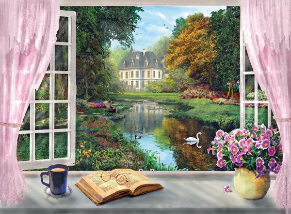 Цветы на окне