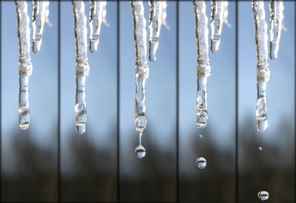 Сосульки капель