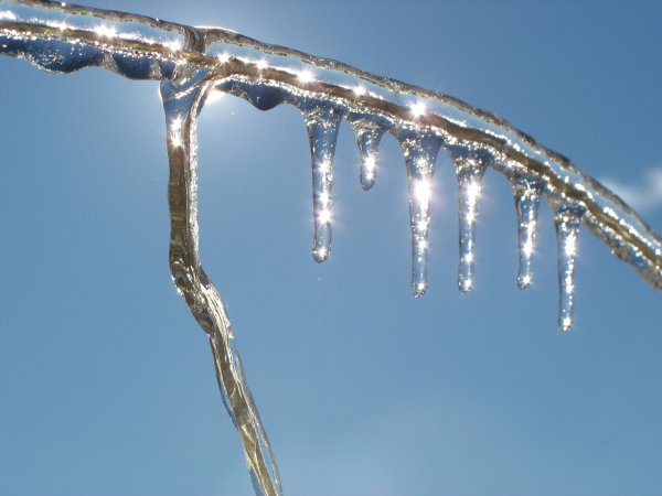 Красивые сосульки