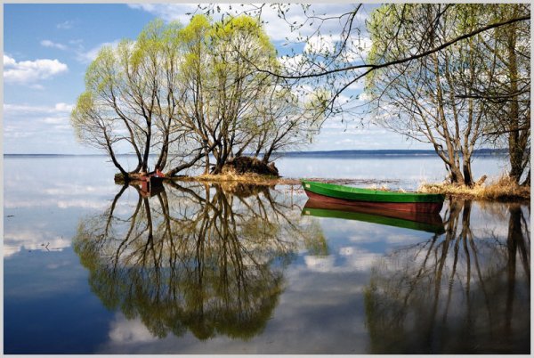 Плещеево озеро весной