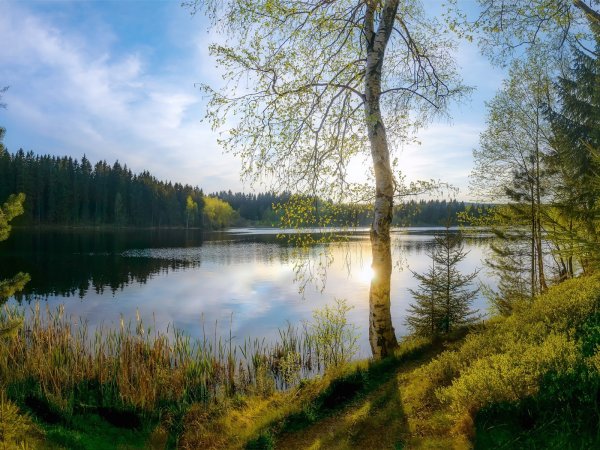 Озеро зеркальное Солнечногорский район