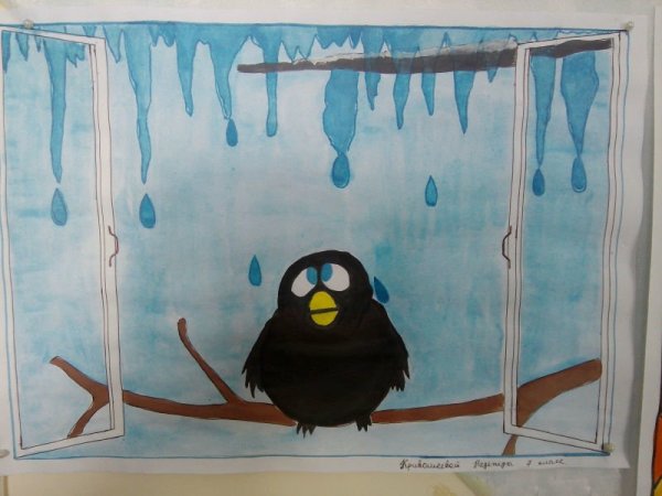 Весна рисунок