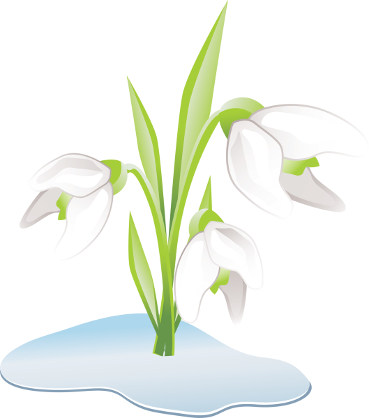 Весна мультяшная