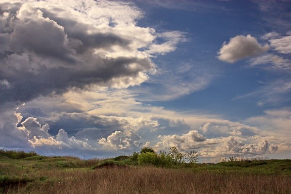 Небо облака Весна