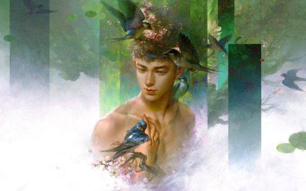 Guangjian Huang художник знаки зодиака