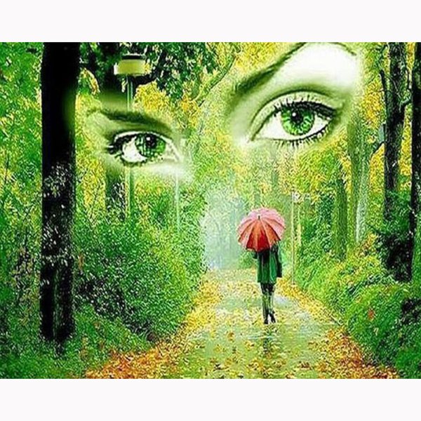 Сияющие счастливые глаза