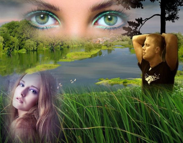 Отражение природы в глазах