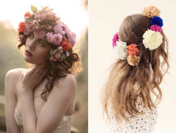 Весна женщина со спины