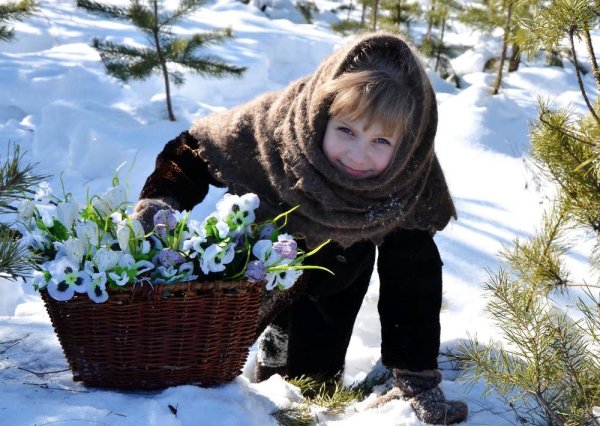 Весеннее настроение любовь