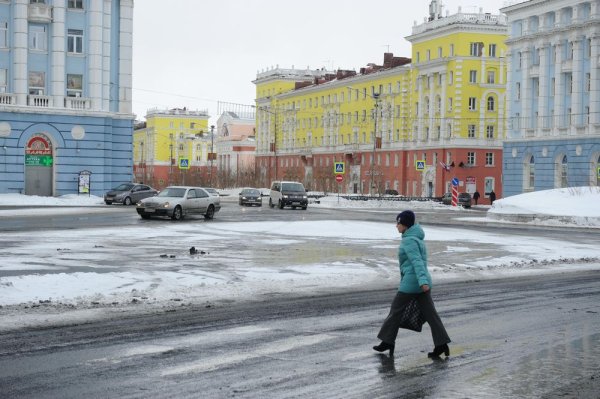 Норильск весной