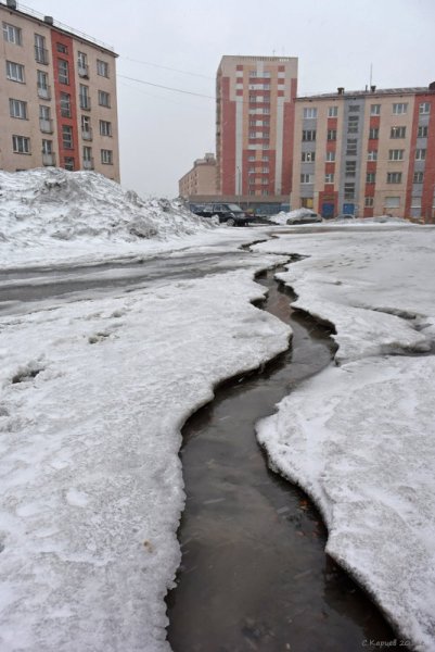 Норильск весной