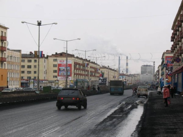 Весной в Норильске климат