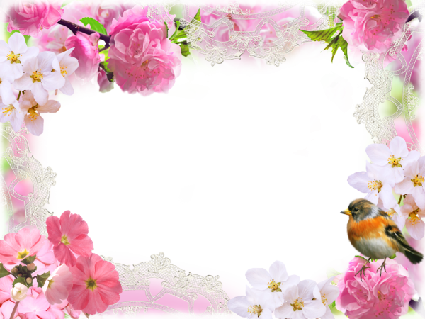 Весенняя рамка