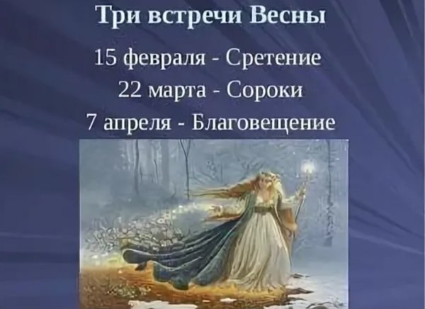 22 Марта праздник Жаворонки заклички