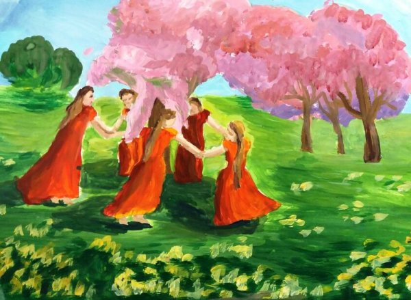 Хоровод картина для детей