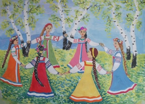 Хоровод живопись