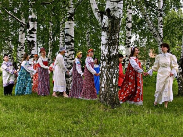 Семик и Троица. Картины