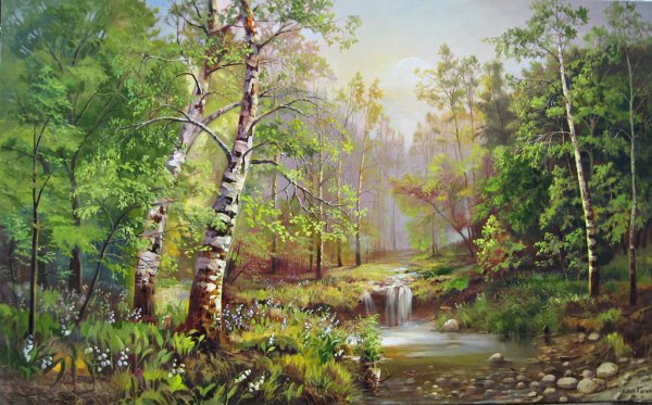 Художник Александр Коваль лето