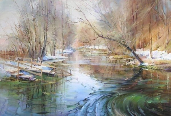 Художник Роман Романов пейзажи