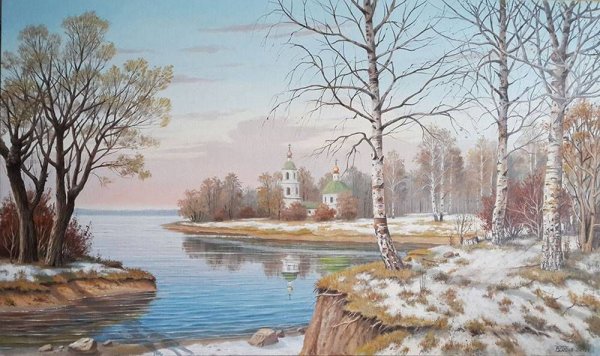 Бебия Владимир Иродионович картины Весна