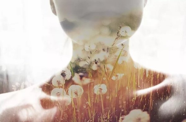 Цветы внутри человека