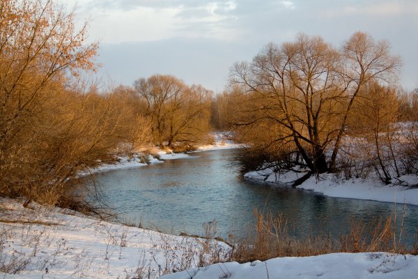 Пейзаж Весна река