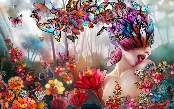 Сказочная девушка