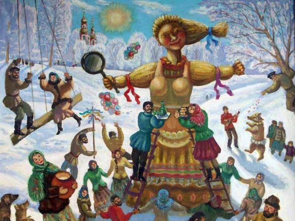 Масленица в древней Руси
