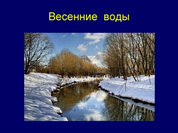 Ф Тютчев зима недаром злится