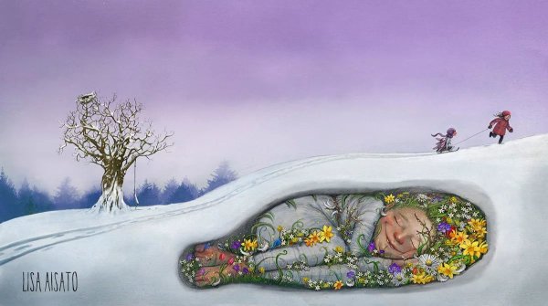 Весна пробуждается от зимнего сна