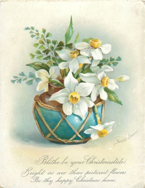 Винтажные весенние цветы