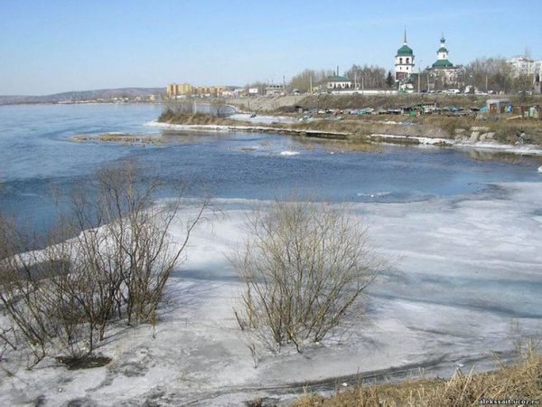 Весна в Иркутске