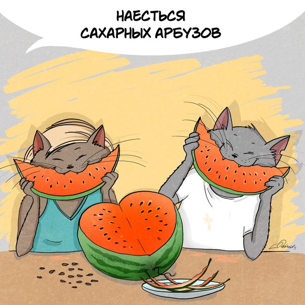 Лето рисунки смешные