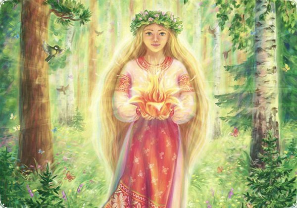 Нонна Кукель картины славянские боги