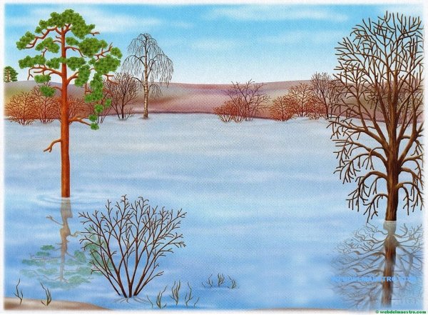 Река (ранняя Весна) Исаак