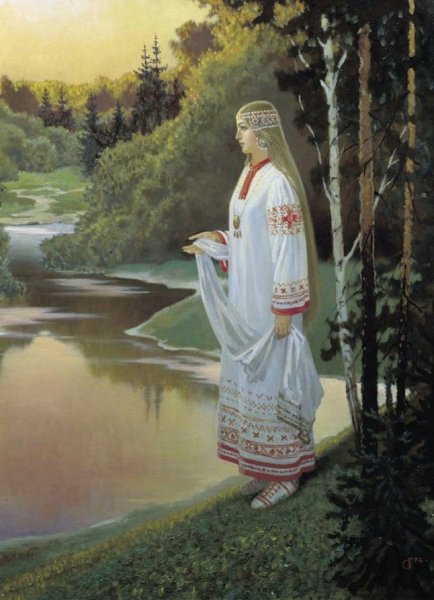 Лето в образе человека