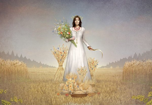 День Богини Весты-весны Славянский женский день