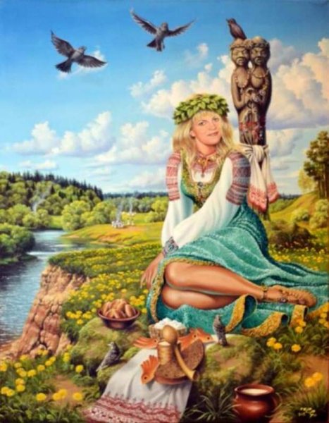 Женщина Весна женщина лето