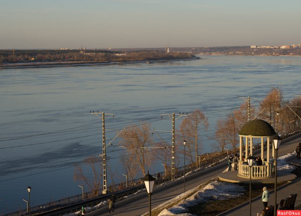 Ночная Пермь Кама