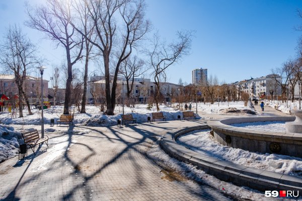 Весна в городе Пермь