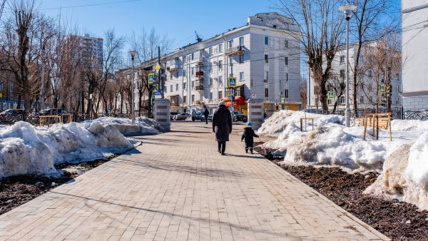 Любовь Малышева Пермь художник Весна в Перми