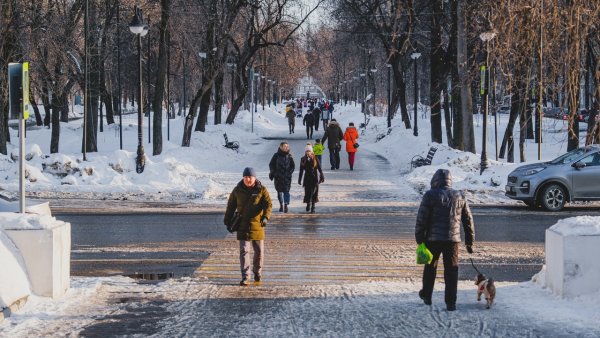 Весна в городе Пермь